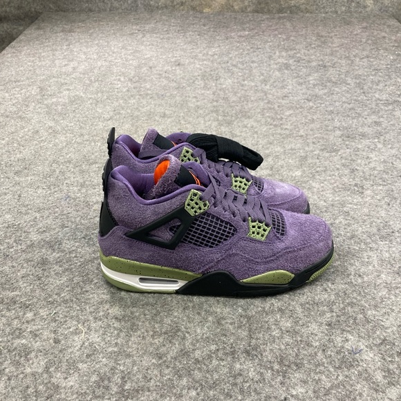 Jordan 4 Retro Crayola Purple Size 6.5W DS - Picture 3 of 6